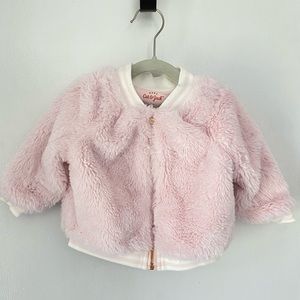 Faux Fur Bomber Jacket